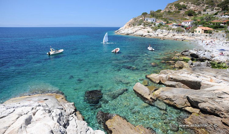 The Beach Of Chiessi Elba Island Beaches